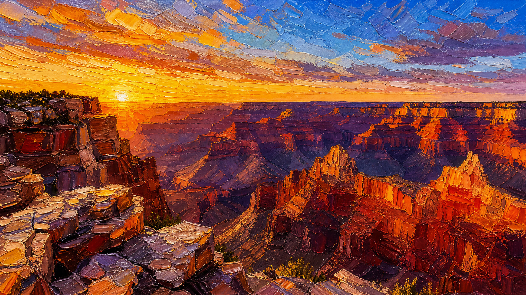 Home page - The Digital Sunset art & download Gazette