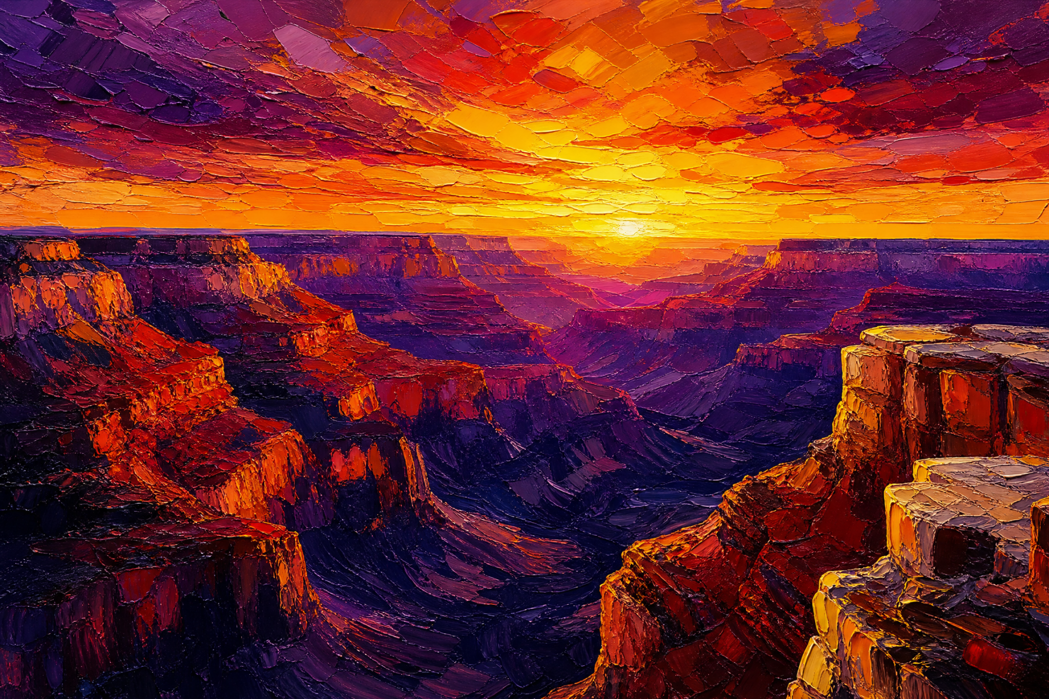 Crimson Majesty at Daybreak - The One Stop Ultra HD Digital Art & Print Shop