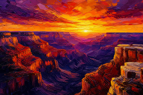 Crimson Majesty at Daybreak - The One Stop Ultra HD Digital Art & Print Shop