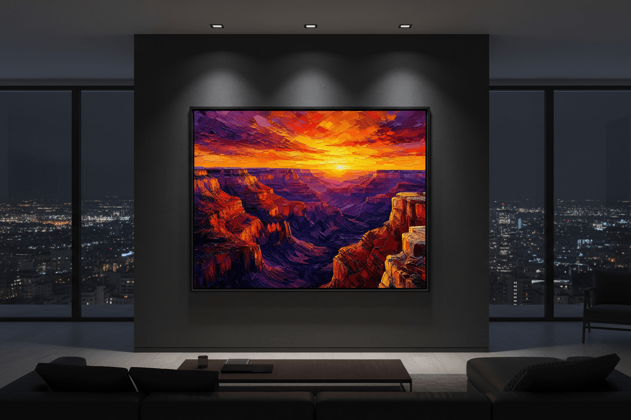 Crimson Majesty at Daybreak - The One Stop Ultra HD Digital Art & Print Shop