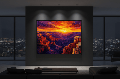 Crimson Majesty at Daybreak - The One Stop Ultra HD Digital Art & Print Shop