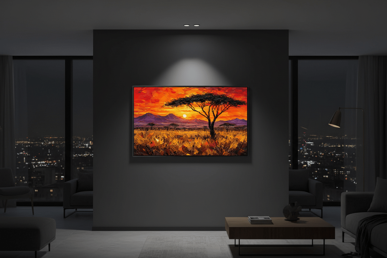 Golden Ember Serenade - The One Stop Ultra HD Digital Art & Print Shop