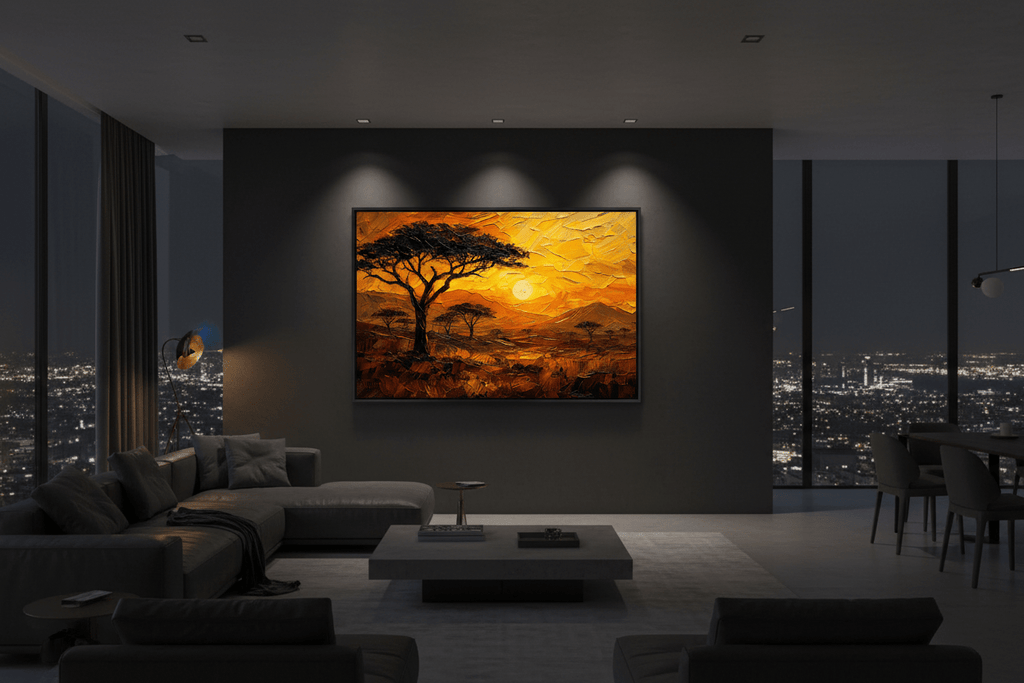 Golden Savannah Radiance - The One Stop Ultra HD Digital Art & Print Shop
