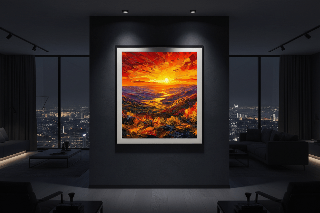 Molten Skies, Endless Horizons - The One Stop Ultra HD Digital Art & Print Shop